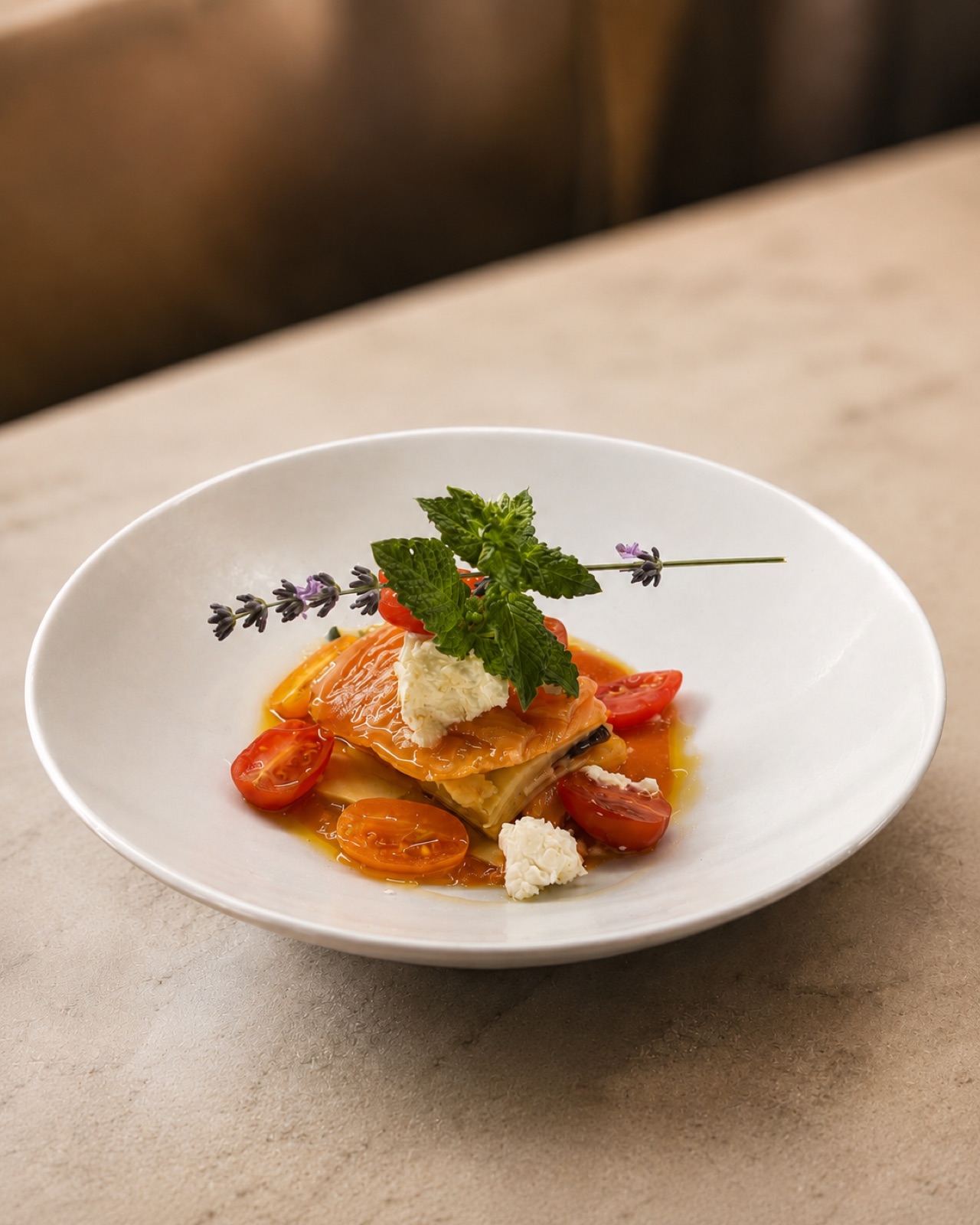 Assiette de saison du Restaurant Le France